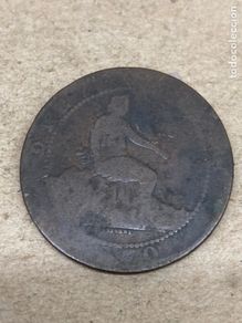 Münzen von Spanien: Moneda de diez céntimos 1870
